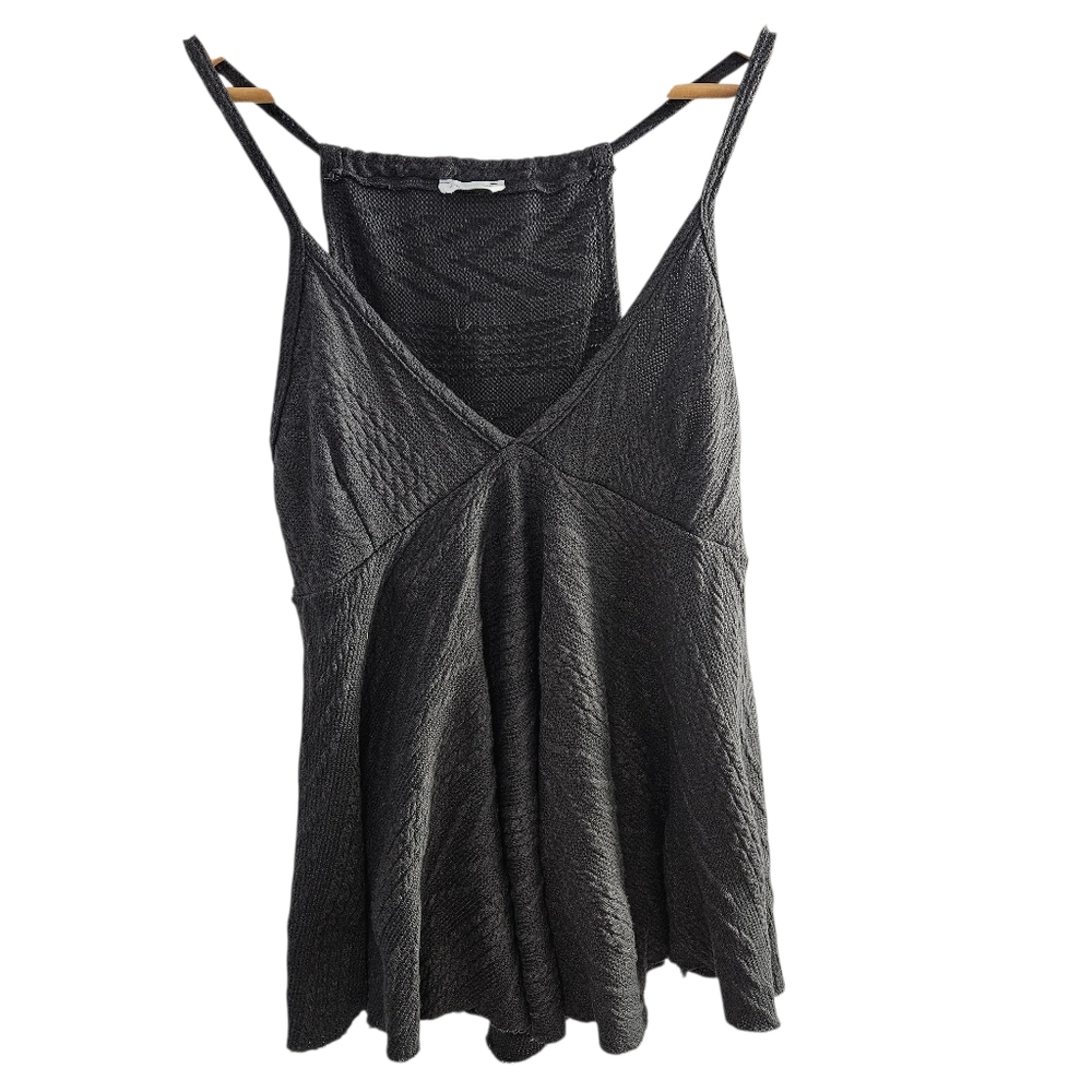 Bucketlist Textured Knit Sleeveless Top